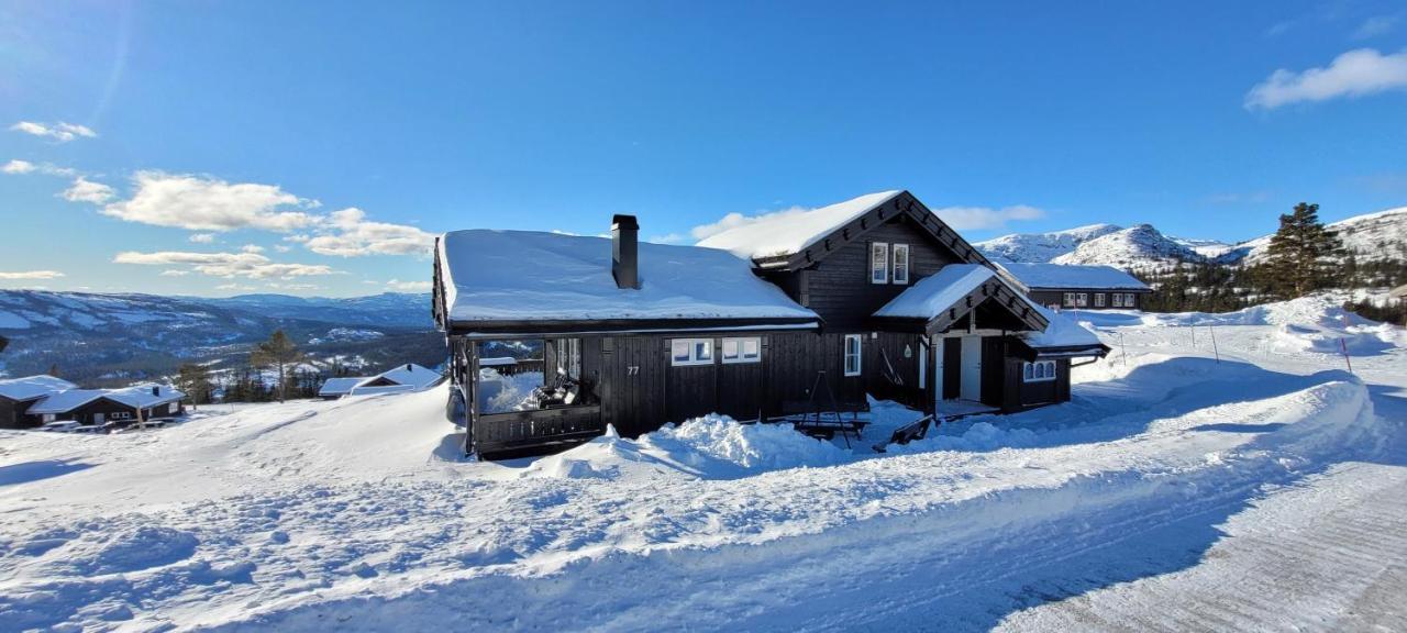 Wonderful Cabin With Amazing Mountain - View Lifjell Exterior foto