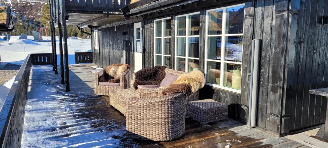 Wonderful Cabin With Amazing Mountain - View Lifjell Exterior foto