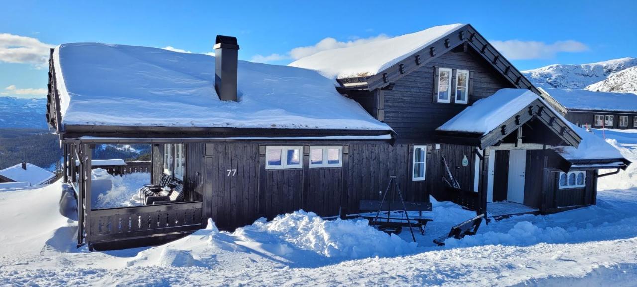 Wonderful Cabin With Amazing Mountain - View Lifjell Exterior foto